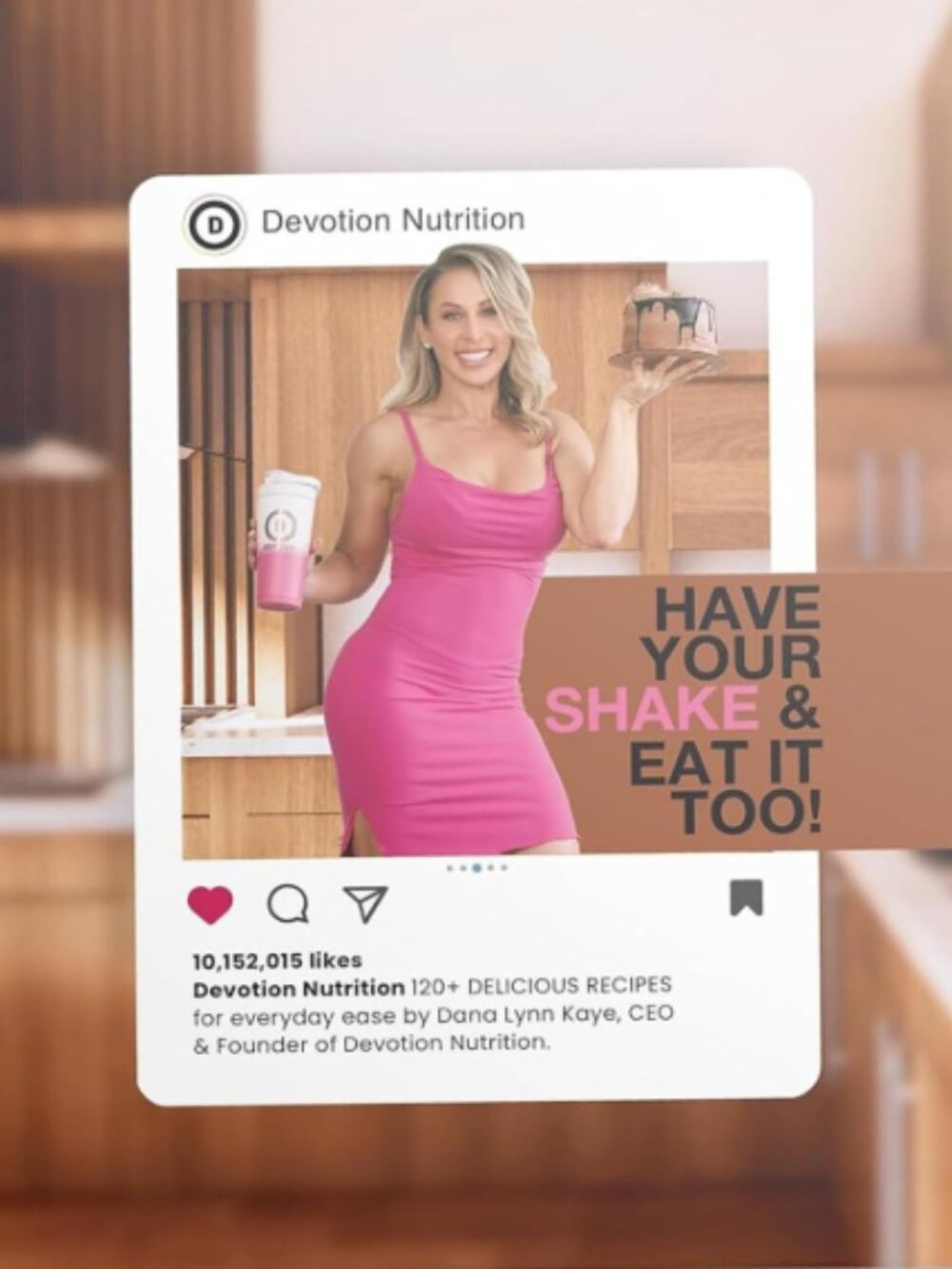 Devotion Nutrition Cookbook: Have Your Shake & Eat It Too! (Paperback)
